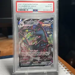 PSA 10 Umbreon VMAX 095/203 Evolving Skies Full Art Pokemon Card - Gem Mint - Image 1