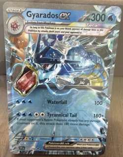 Pokemon TCG Gyarados ex 045/198 SV01 Holo Double Rare 300 HP EN Tera - Image 1