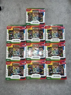10x Pokemon TCG First Partner Illustration Collection Series 1 brand new sealed - Image 1
