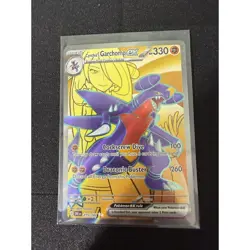 Pokemon Cynthia's Garchomp ex 215/182 Paradox Rift Special Illustration Full Art - Image 1