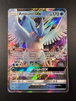 Pokemon Articuno GX 31/168 Sun&Moon Celestial Storm Ultra Rare NM - Image 1