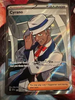 Pokemon Full Art Trainer Lot x4 Acerola’s Mischief Lisia’s Appeal Cyrano Giacomo - Image 5