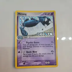 Metang - #40/107 - EX Deoxys - Stamped Reverse Holo Pokemon Nintendo English - Image 1