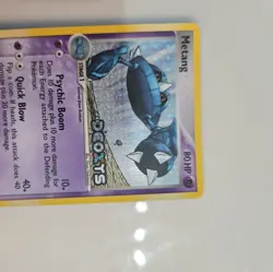 Metang - #40/107 - EX Deoxys - Stamped Reverse Holo Pokemon Nintendo English - Image 3
