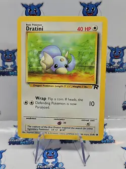 Pokemon Dratini 53/82 Team Rocket - MP - Image 1