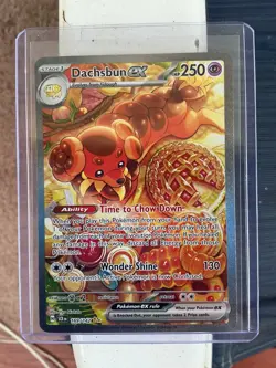 2024 Pokemon Stellar Crown Dachsbun SIR #169 NM/Mint or Better Pack Fresh - Image 1