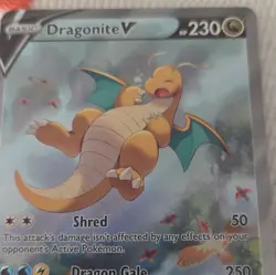 Pokemon Dragonite V 192/203 SWSH07 Evolving Skies Ultra Rare Full Art Holo - Image 2