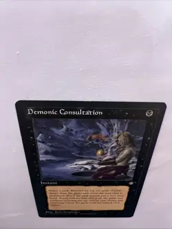 MTG Magic the Gathering Demonic Consultation (121/383) Ice Age LP/NM - Image 2