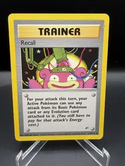 Recall 116/132 Uncommon Gym Heroes Pokemon Unlimited MP - Image 1