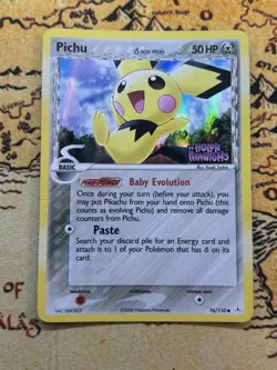 Pokemon Pichu (Delta Species) Reverse Holo Holon Phantoms 76/110 - Image 1