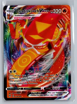 Centiskorch VMAX 034/189 Holo VMAX Rare Darkness Ablaze Pokemon Near Mint - Image 1