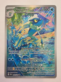 Frogadier 089/086 Illustration Rare Chaos Rising Pokemon - Image 1