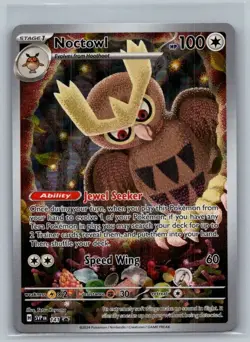 Noctowl 141 Holo Promo Scarlet & Violet Promo Pokemon Near Mint - Image 1