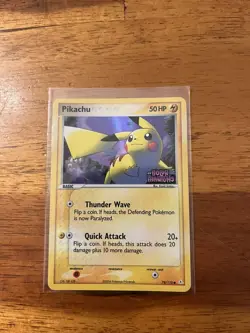 Pikachu 78/110 Holon Phantoms Reverse Holo English Pokemon TCG 2006 - Image 1