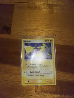 Pikachu 78/110 Holon Phantoms Reverse Holo English Pokemon TCG 2006 - Image 3