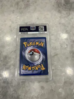1999 POKEMON FRENCH BASE SET #59 PITTARD 1ST EDITION POLIWAG PSA 9 - Image 2