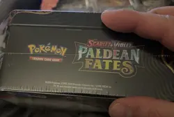 Pokemon TCG Scarlet & Violet Paldean Fates Shiny Charizard EX Tin Factory SEALED - Image 4