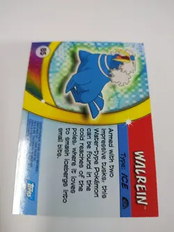 Walrein Topps Pokemon Advanced Challenge #85 2004 Walrus - Image 4
