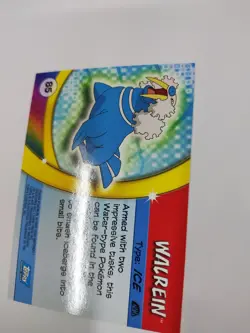 Walrein Topps Pokemon Advanced Challenge #85 2004 Walrus - Image 5