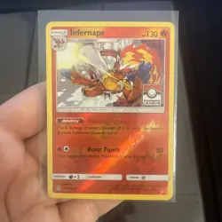 Pokemon Infernape 23/156 - League Promo Holo - SM Ultra Prism Lp - Image 1