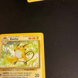 Pokemon TCG Raichu Base Set 14/102 Holo 1999-2000 Wizards Base Set Holo Rare -Lp - Image 3