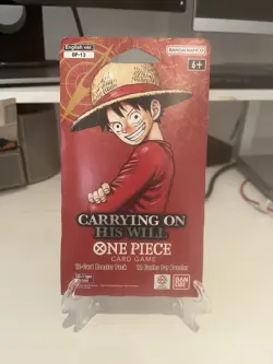 24 x One Piece TCG OP13 Carrying On His Will Blister Pack New Sealed English - Image 1