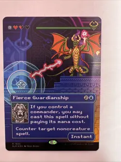 Fierce Guardianship (1823) *Non-Foil* SECRET LAIR Extra Life 2024 MTG MT/NM - Image 1