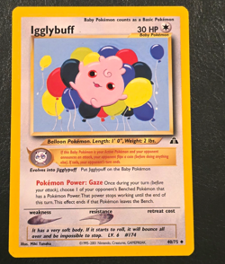 Igglybuff 40/75 Neo Discovery Unlimited Regular 30 HP English Basic 2001 - Image 1