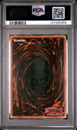 2005 YU-GI-OH! FET-FLAMING ETERNITY #EN058 DECK DEVASTATION VIRUS PSA 8 - Image 2