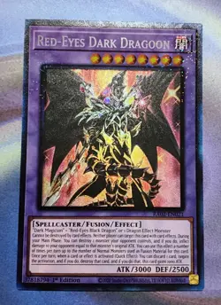 Red-Eyes Dark Dragoon (PCR) RA02-EN021 Prismatic Collector's Rare - Image 1