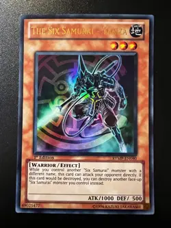 The Six Samurai Yariza RYMP-EN090 Ultra Rare 1st Edition Near Mint Yugioh - Image 1
