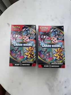 X2 Chaos Rising Booster Bundle Pokemon TCG - Brand New / Factory Sealed - Image 1