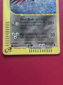 Pokemon TCG Skarmory Expedition Base Set 27/165 Holo Holo Rare - Image 3