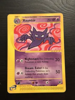 Pokemon 2002 MP Haunter 80/165 Expedition Base - Image 1
