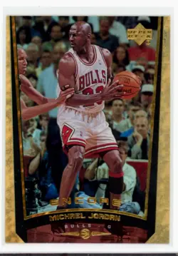 1998-99 Upper Deck Michael Jordan Gold FX Holo Encore /125 #109 No. 120 Rare! - Image 1