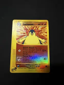 Typhlosion 64/165 Expedition Set Reverse Holo Rare NM Condition 2002 - Image 1