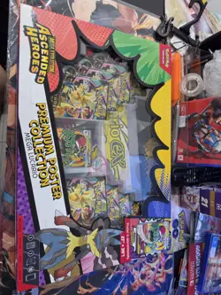 Pokemon TCG Ascended Heroes Mega Lucario Premium Poster Collection SEALED - Image 1