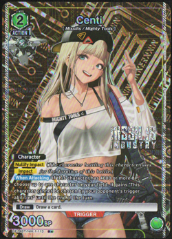 Centi R* UE14BT/NIK-1-113 NM Union Arena TCG - Image 1