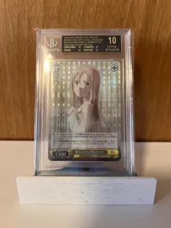 Weiss Schwarz Sword Art online A Moment of Healing Asuna SR BGS 10 Black Label - Image 1