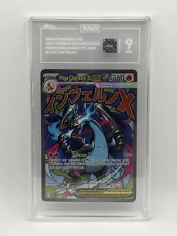 TAG Mega Charizard X EX 023 Me: Mega Evolution Promo Holo English 360 HP - Image 1