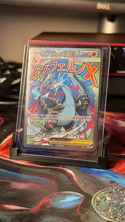 Mega Charizard X EX Promo Holo 023 Me: Mega Evolution 360 HP English - Image 1