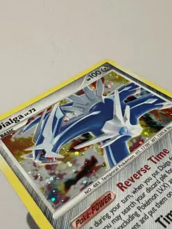 POKEMON DIALGA LV.72 5/127 RARE HOLOFOIL WITH FEW SWIRLS PLATINUM LP CARD - Image 3