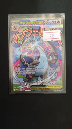 Pokemon Mega Charizard X EX Mega Evolutions Promo 023 New Mega Selection 2nd - Image 2
