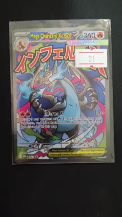 Pokemon Mega Charizard X EX Mega Evolutions Promo 023 New Mega Selection 2nd - Image 4