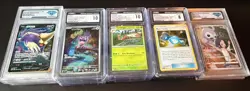 29 Graded Pokemon Card Lot CGC & DSG Gem Mint 10 Vintage Japanese English - Image 1