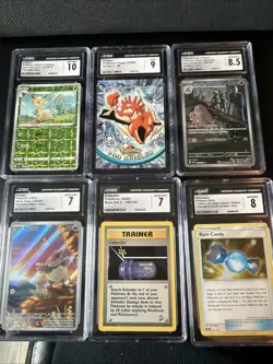 29 Graded Pokemon Card Lot CGC & DSG Gem Mint 10 Vintage Japanese English - Image 4