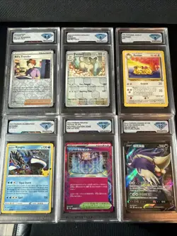 29 Graded Pokemon Card Lot CGC & DSG Gem Mint 10 Vintage Japanese English - Image 5