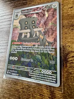 Pokemon PITCH BLACK- 2 card lot Bastiodon 093/084 IR + 062/084 Reverse Holo - Image 3