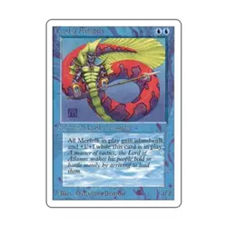 WOTC MtG Unlimited Lord of Atlantis (R) VG - Image 1
