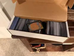 MTG Magic the Gathering 500-Card Bulk Lot With Some Sleeves - Image 1